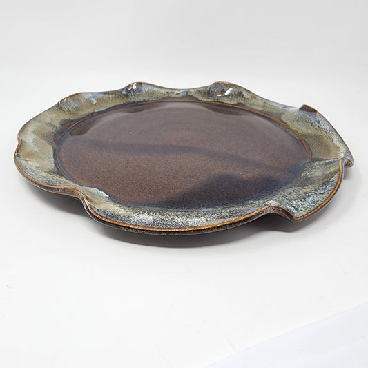 Rippled Edging Serving Plate