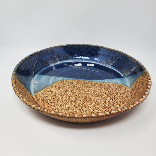 Blue Earth Pie Serving Dish