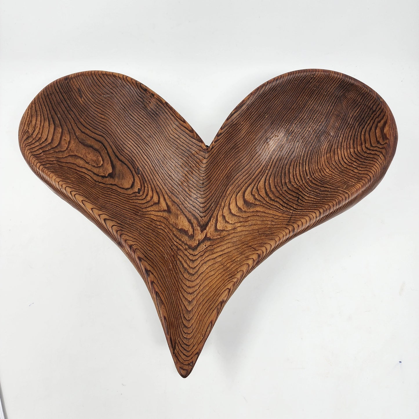 Hand Carved Alpine Cedar Heart