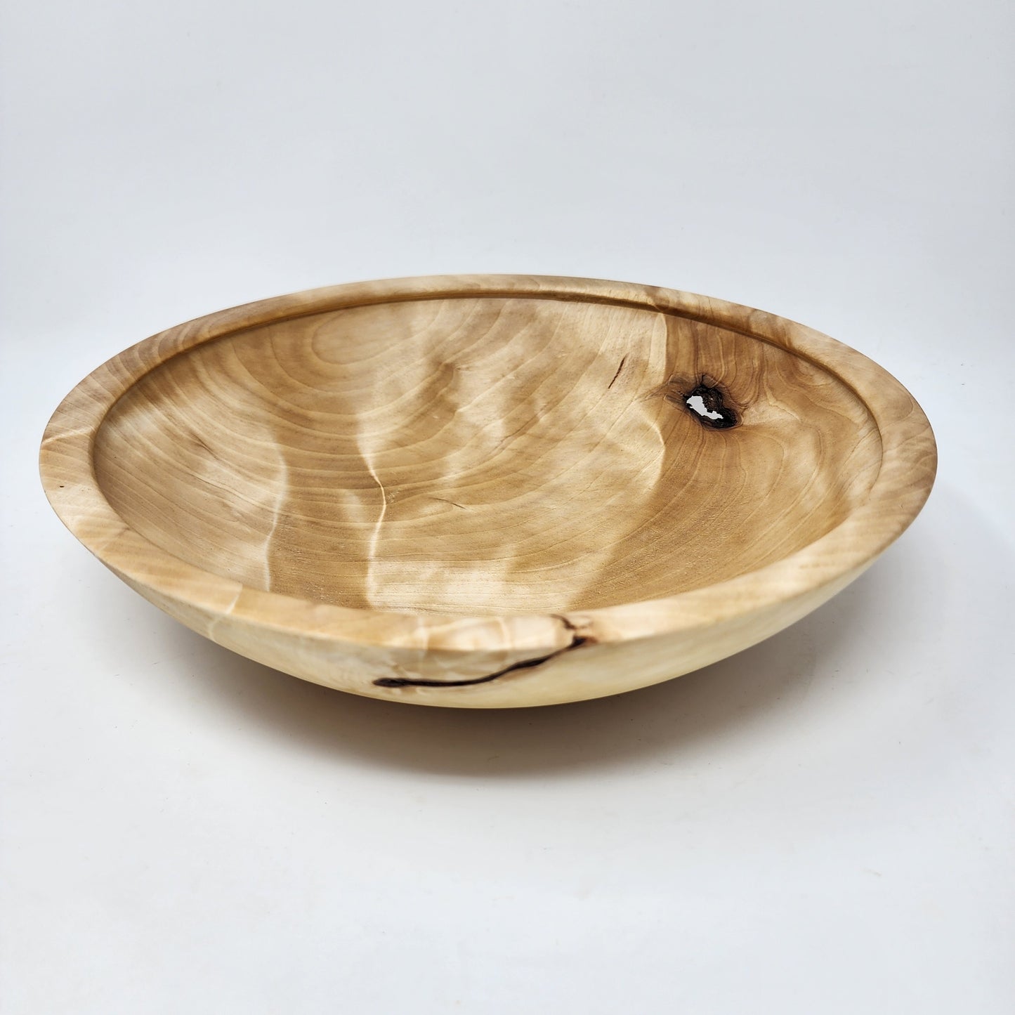 Birch Bowl with Open Knots