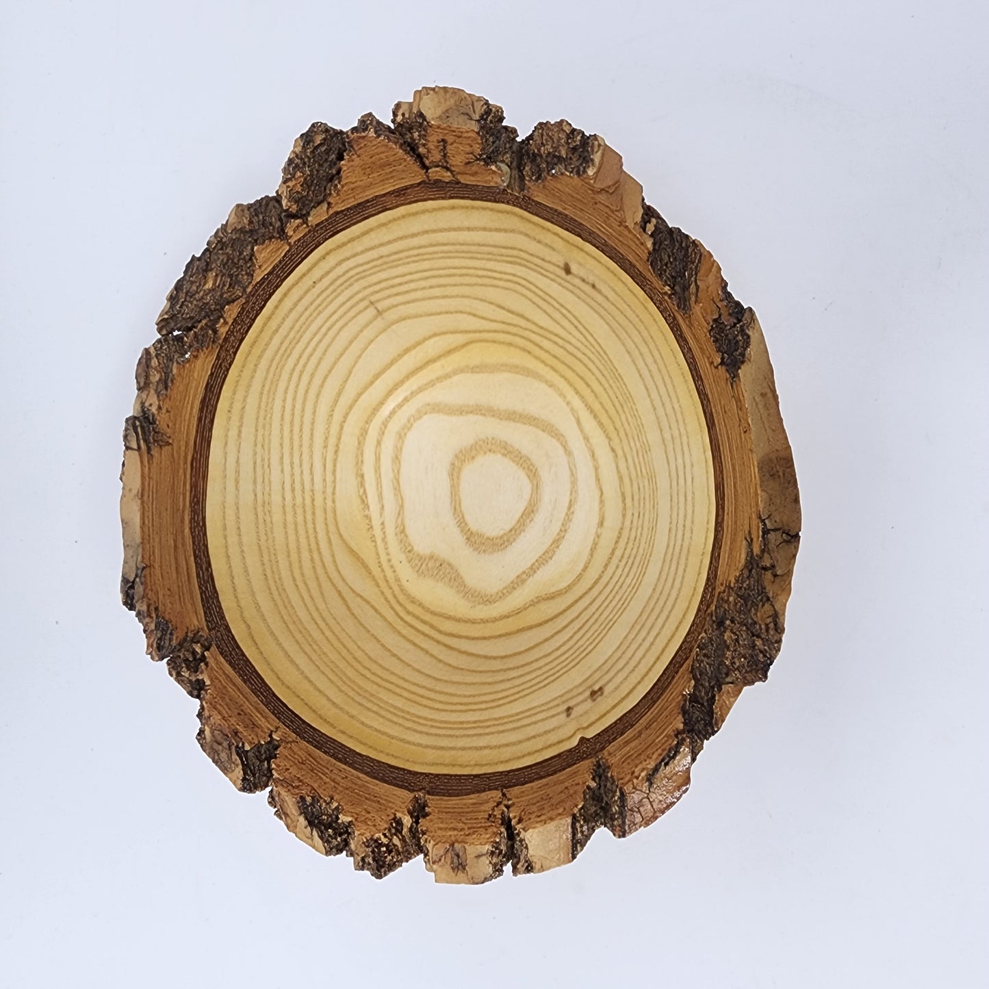 Live Edge Ash Wood Bowl