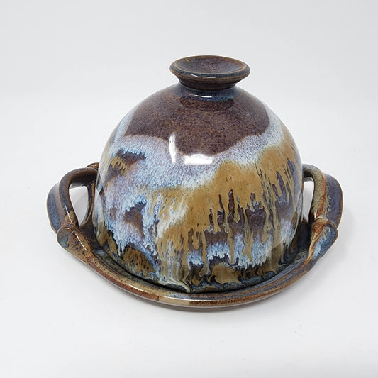 Drip Glaze Butter Dish