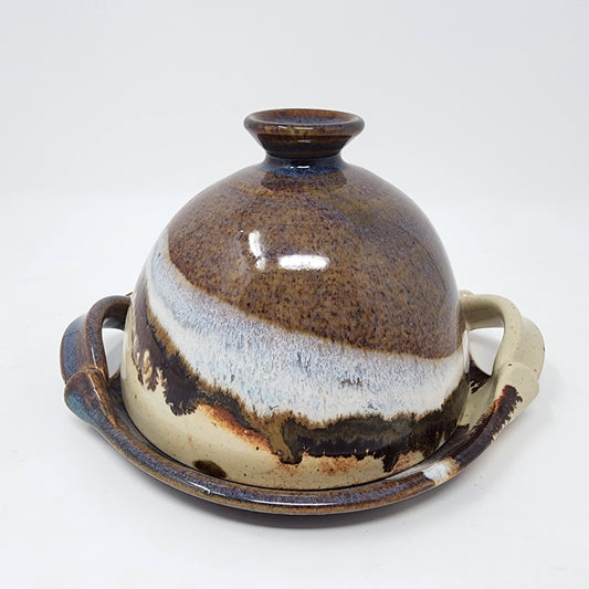 Layered Glaze Butter Dish