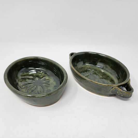 Green Small Bakeware Dishes