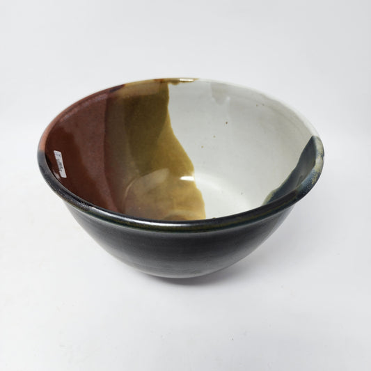 Multi Coloured Glaze Bowl