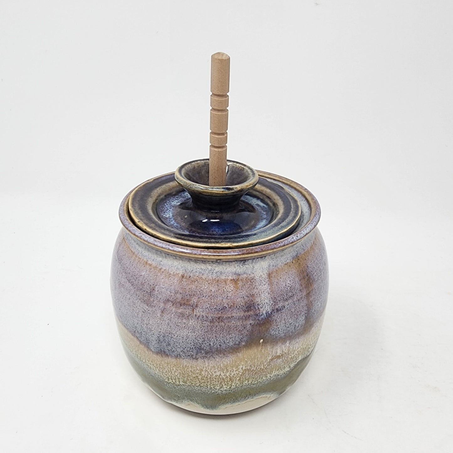 Honey Pot with Top Dipper