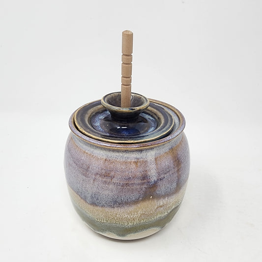 Honey Pot with Top Dipper