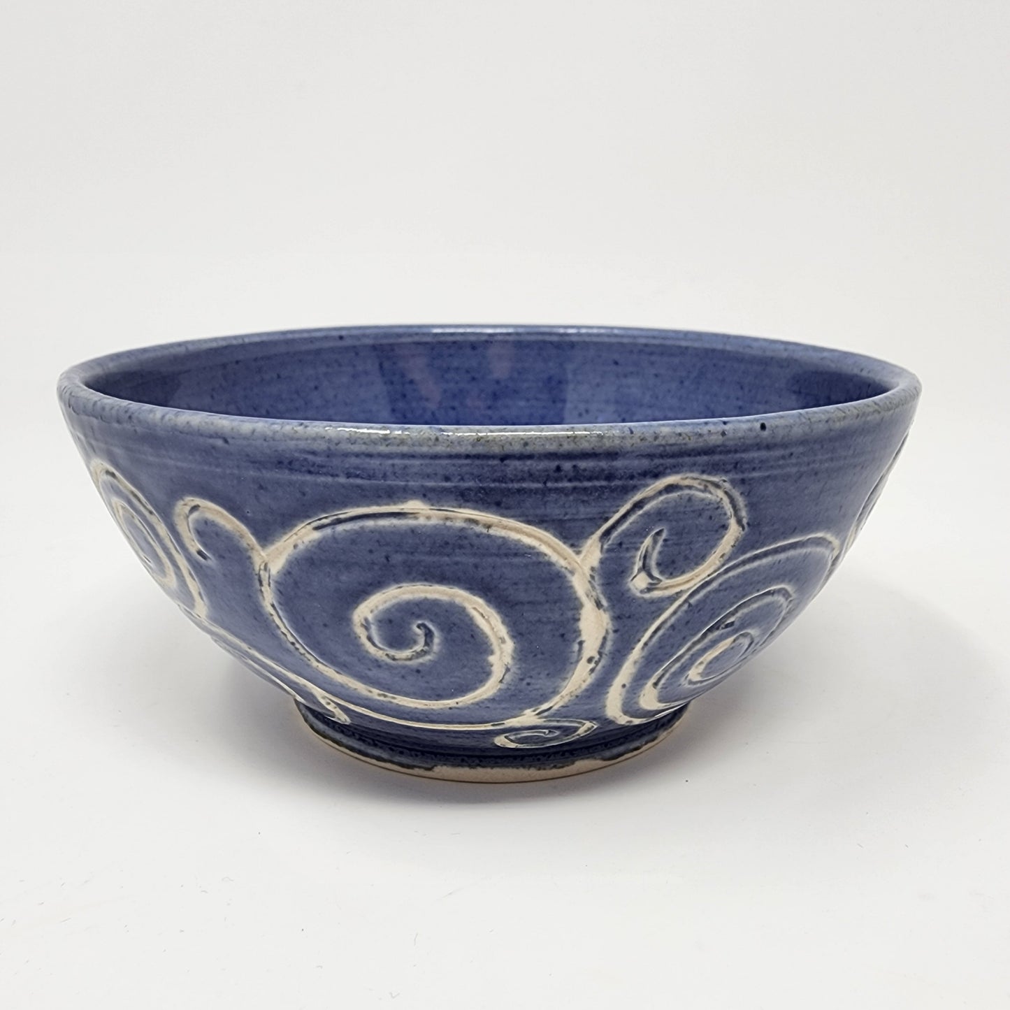 Small Bowl with Textured Swirls
