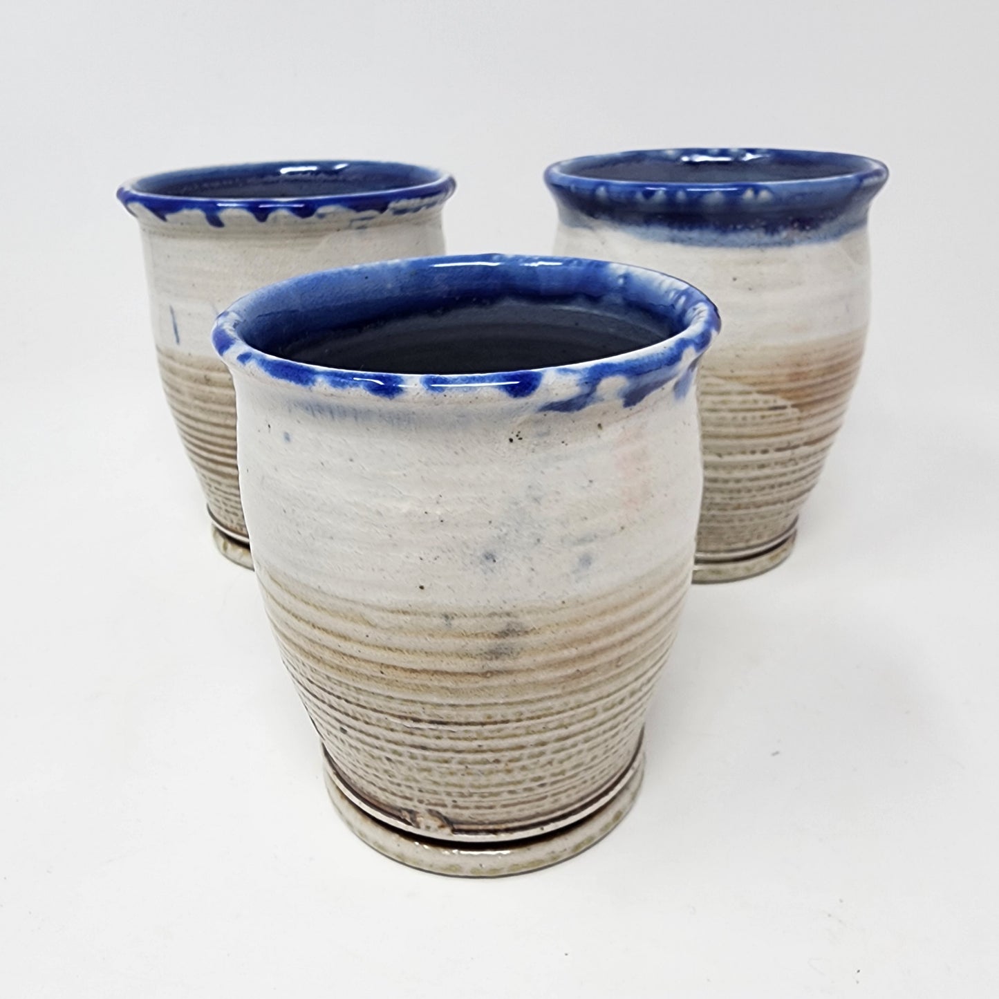 Blue White Beige Tumblers