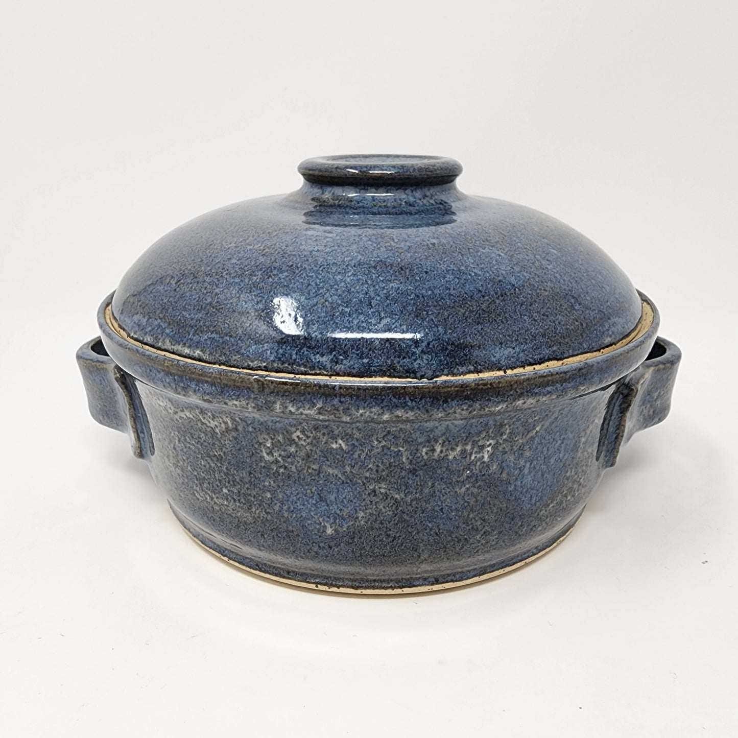 Blue Stone Glazed Casserole Dish
