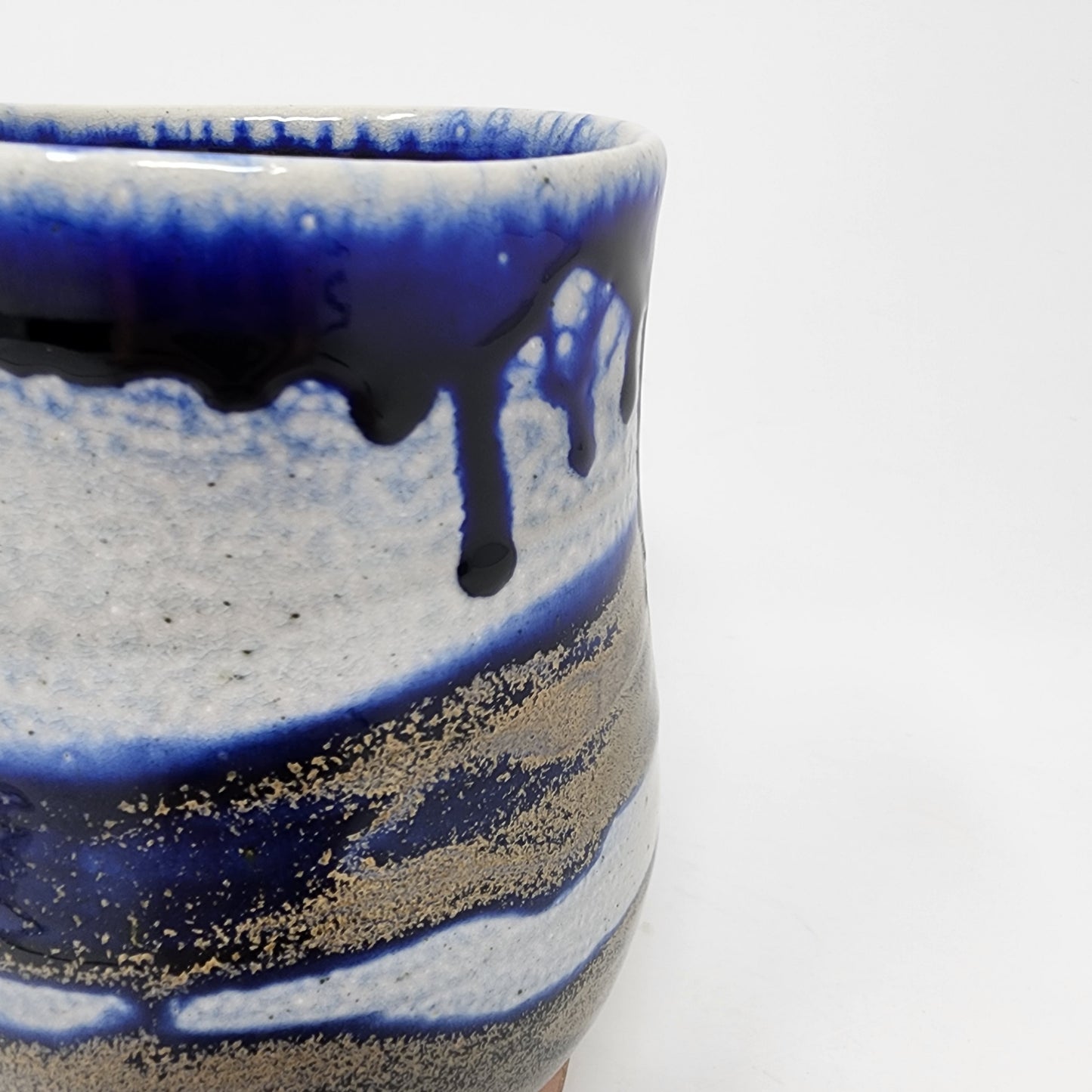 Blue Drip Vase