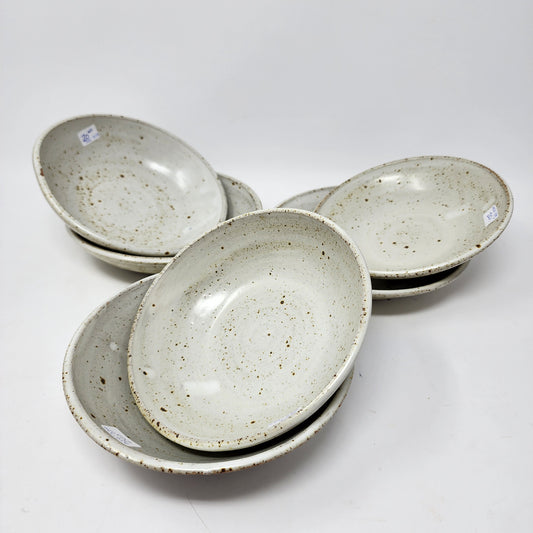 Speckled White Glaze Bowls