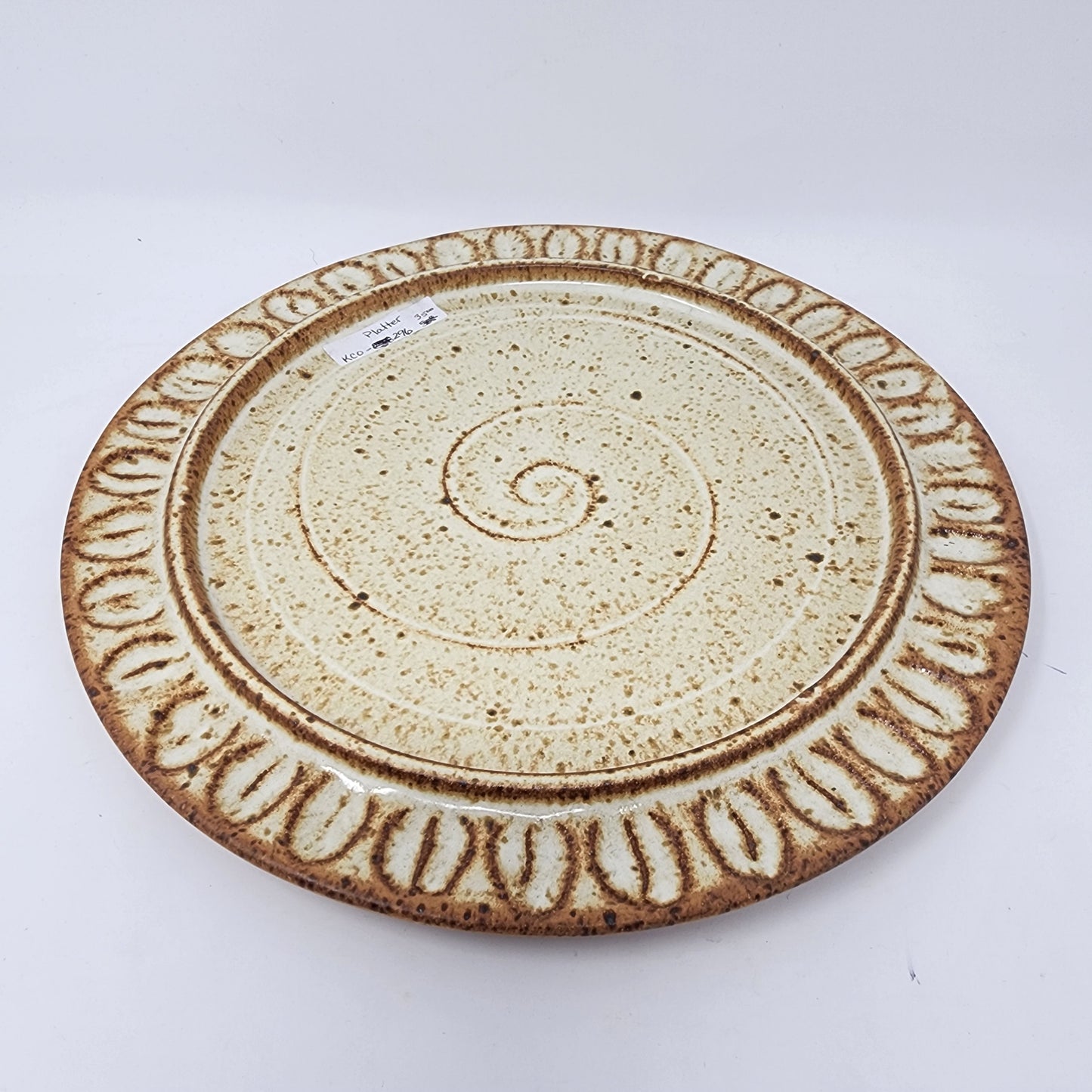 Large Rustic Serving Plate