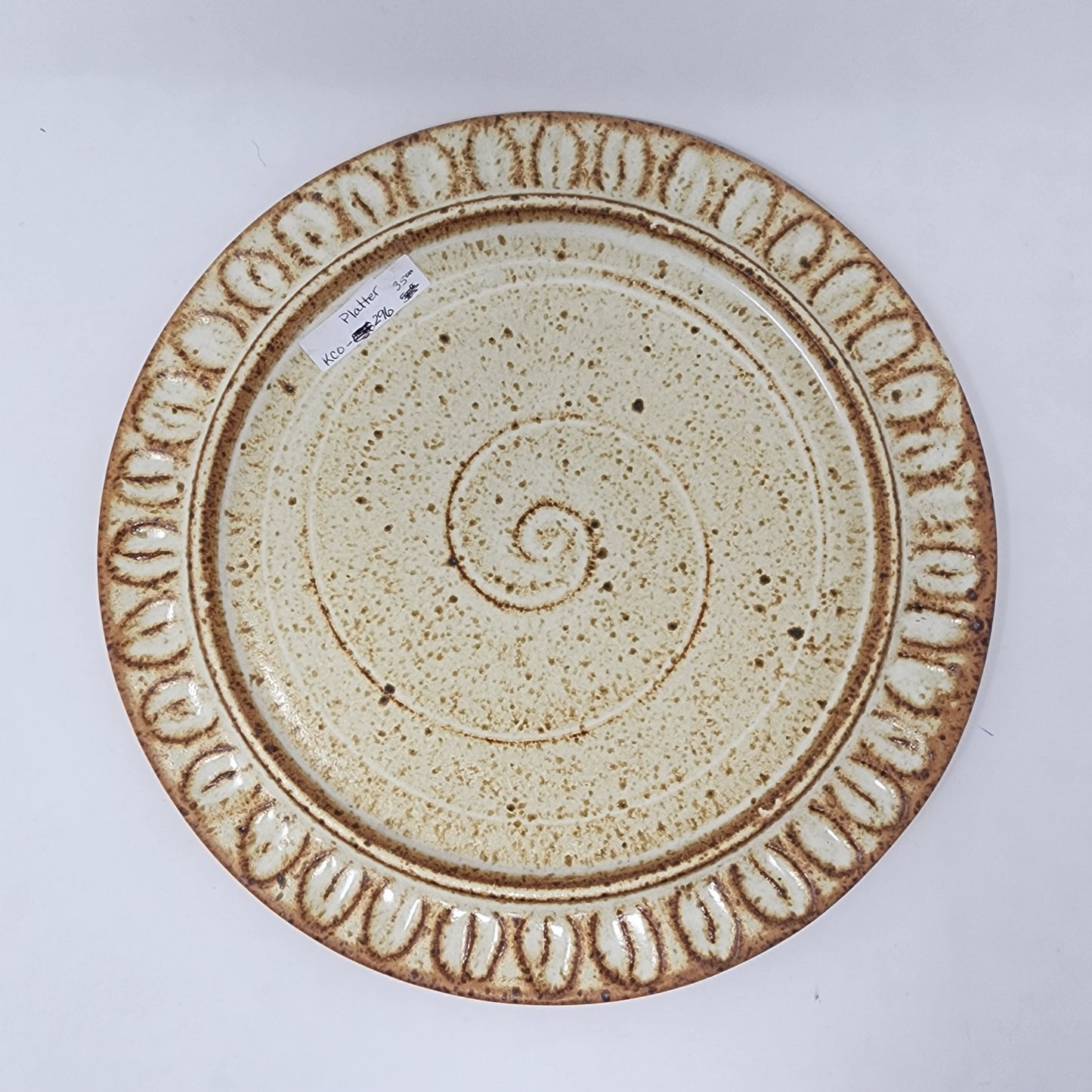 Large Rustic Serving Plate