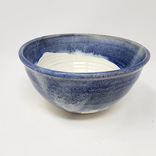 Deep Blue and White Bowl