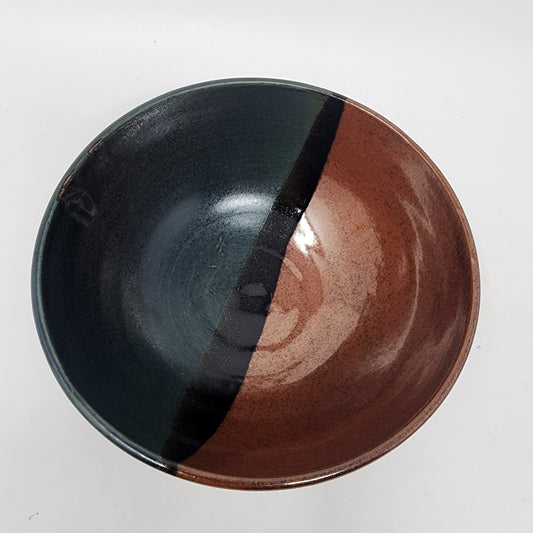 Brown Blue Bowl Small