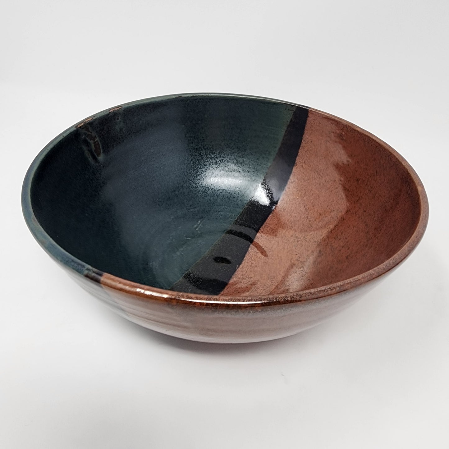 Brown Blue Bowl Small