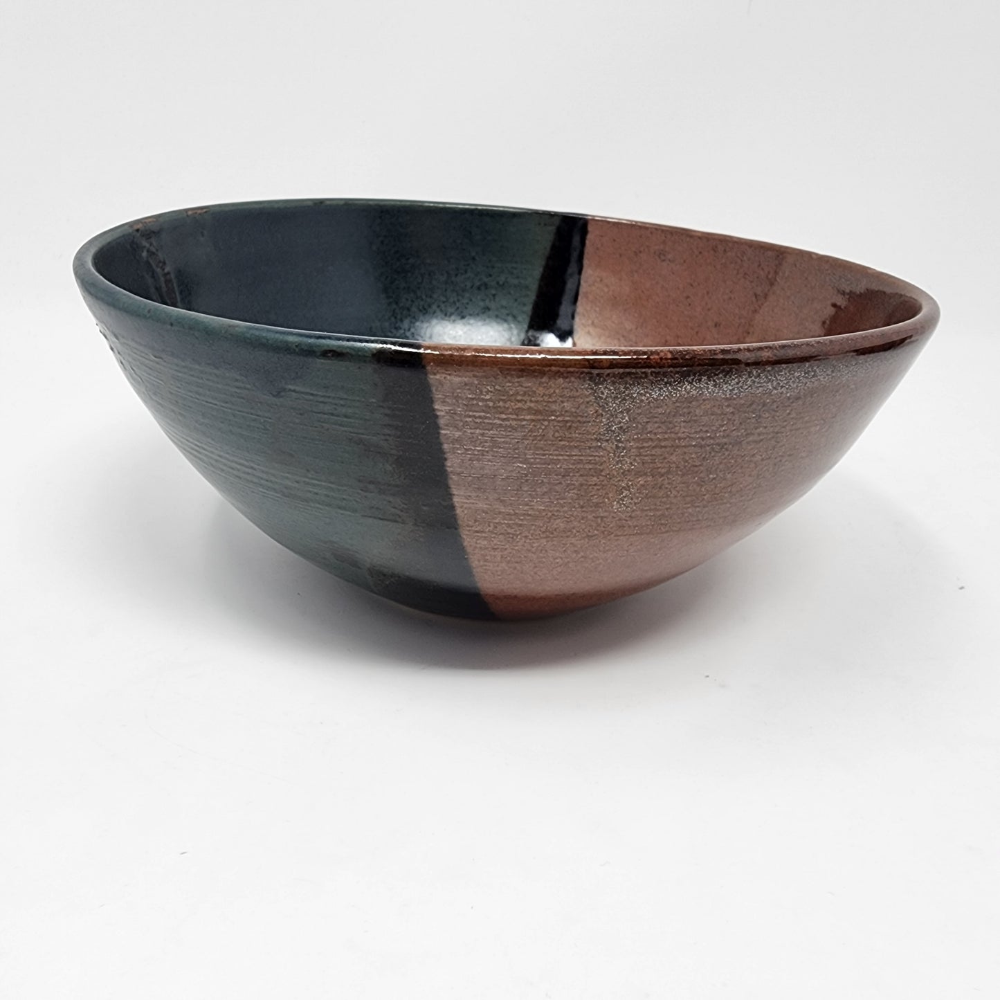 Brown Blue Bowl Small