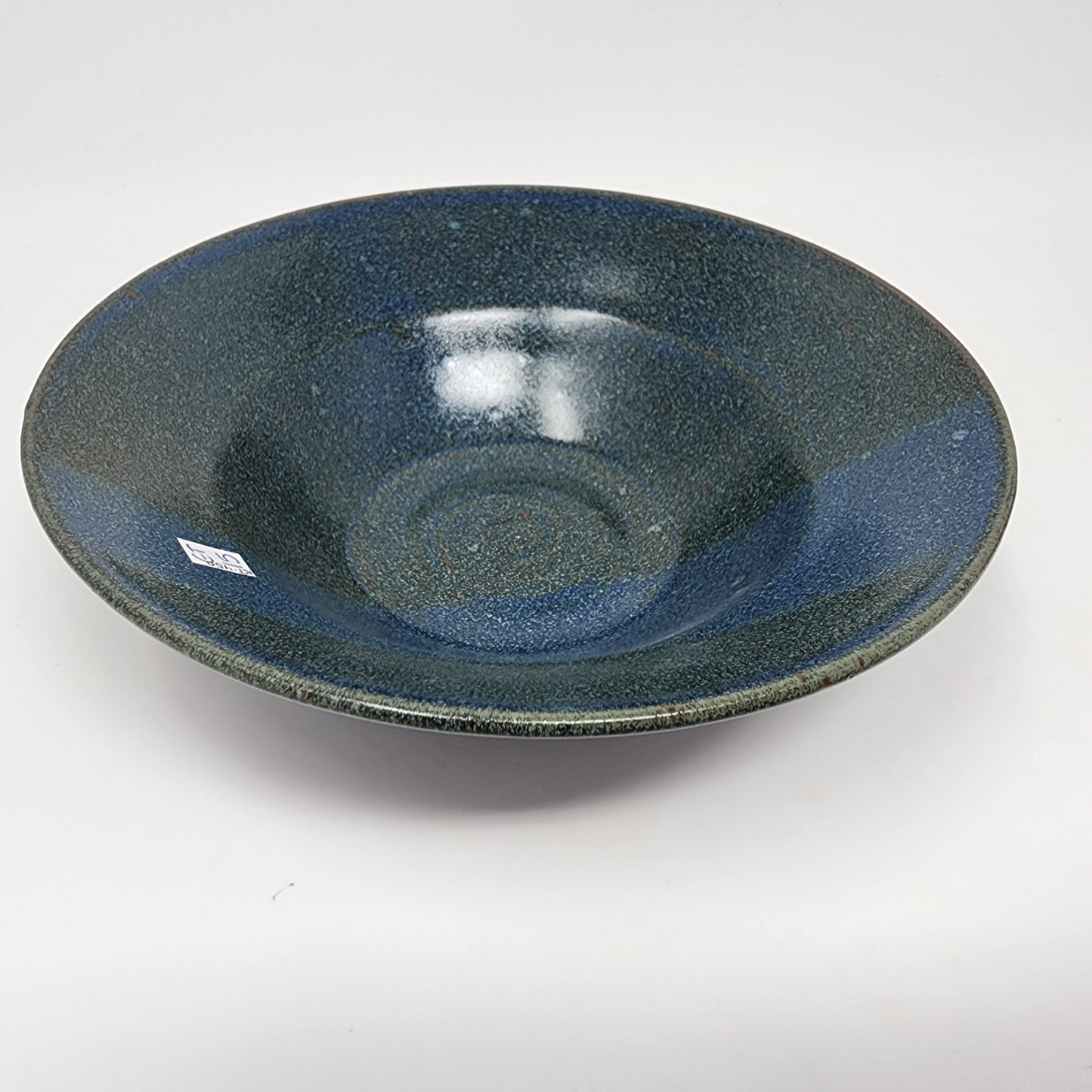 Soup Bowls Blue with Green Hints