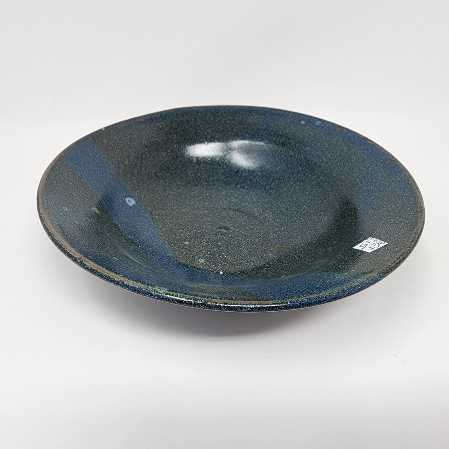 Soup Bowls Blue with Green Hints