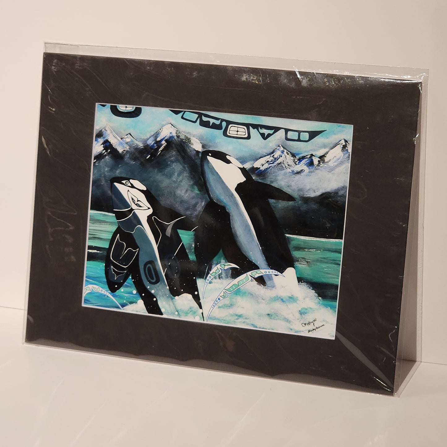 Two Orcas