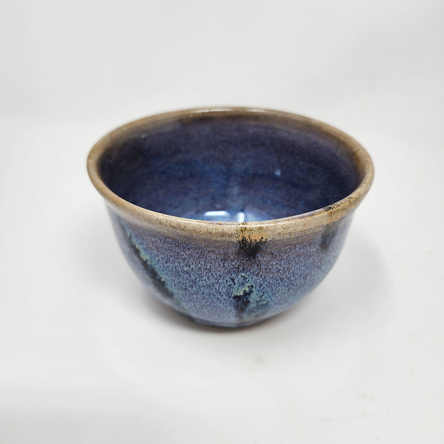 Mauve Leaf Small Dessert Bowl