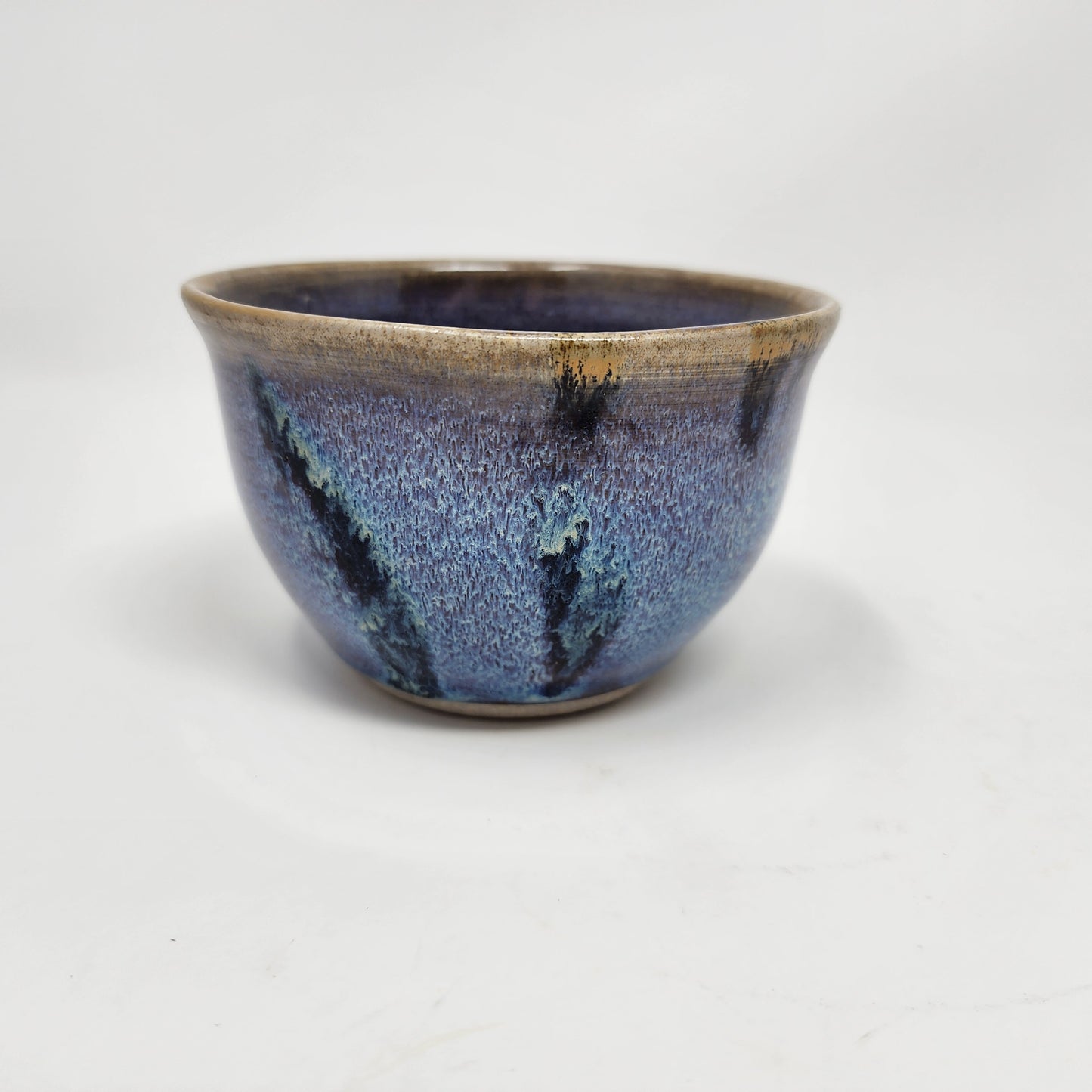 Mauve Leaf Small Dessert Bowl
