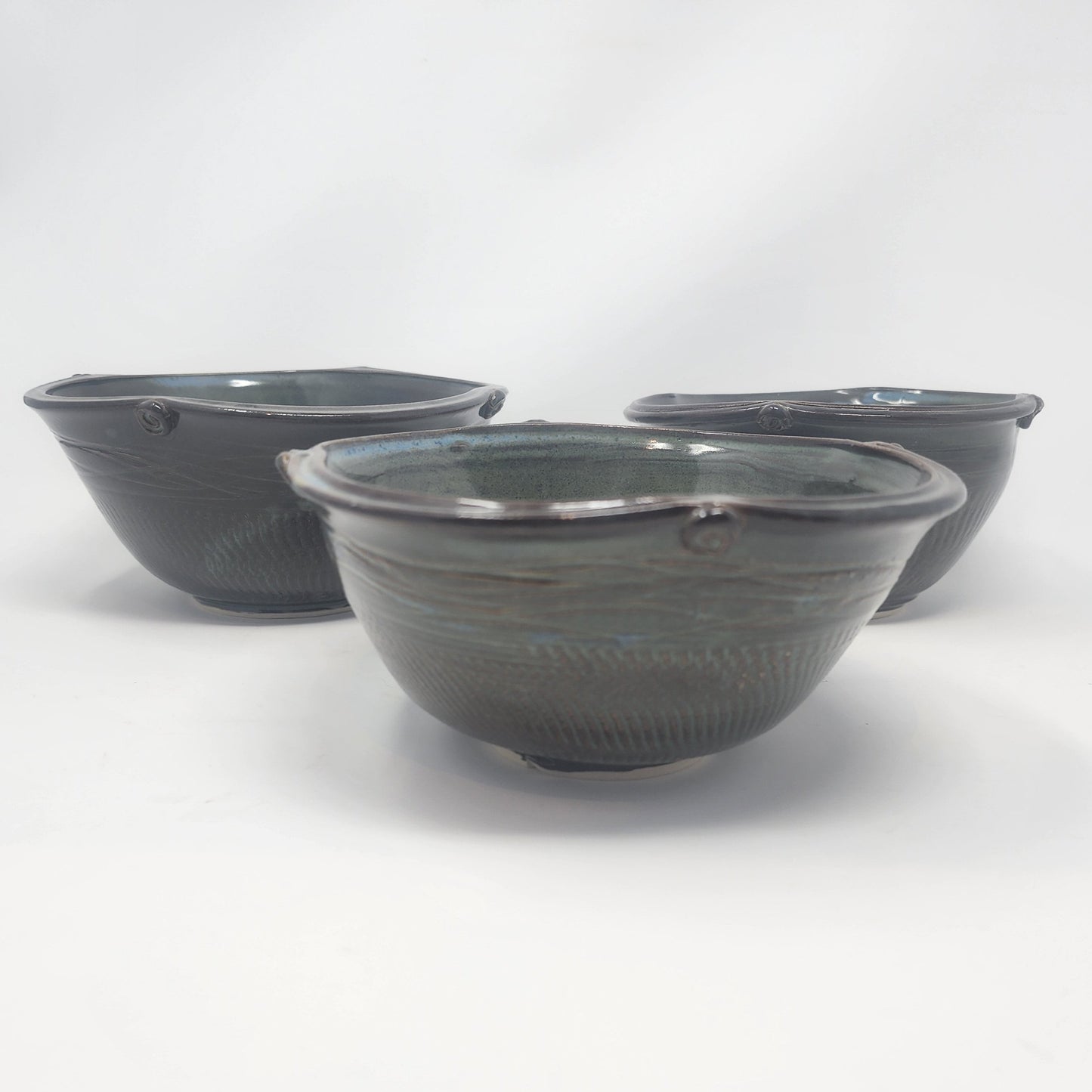 Green Decorative Side Bowls