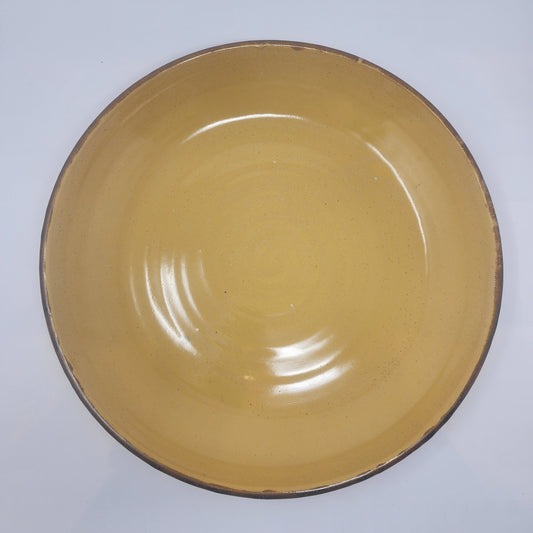 Large Yellow Serving Platter