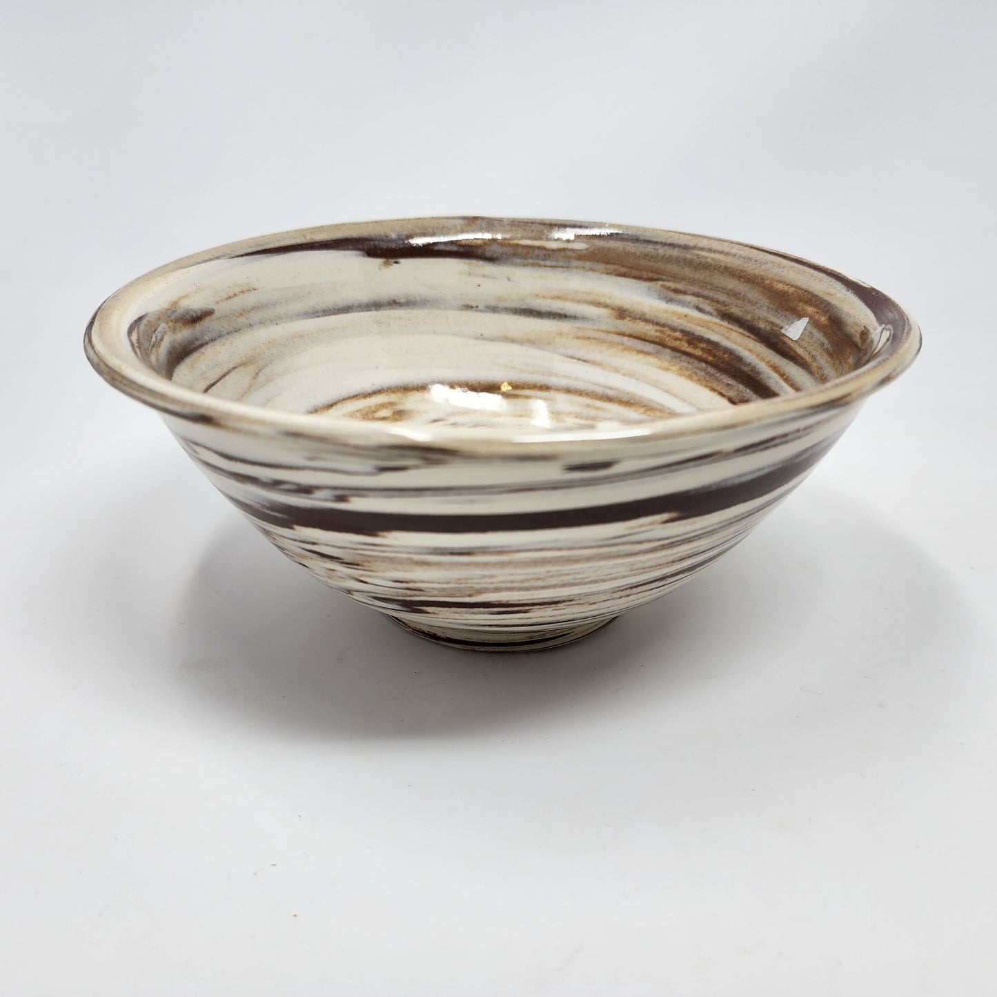 Brown White Swirl Small Bowls