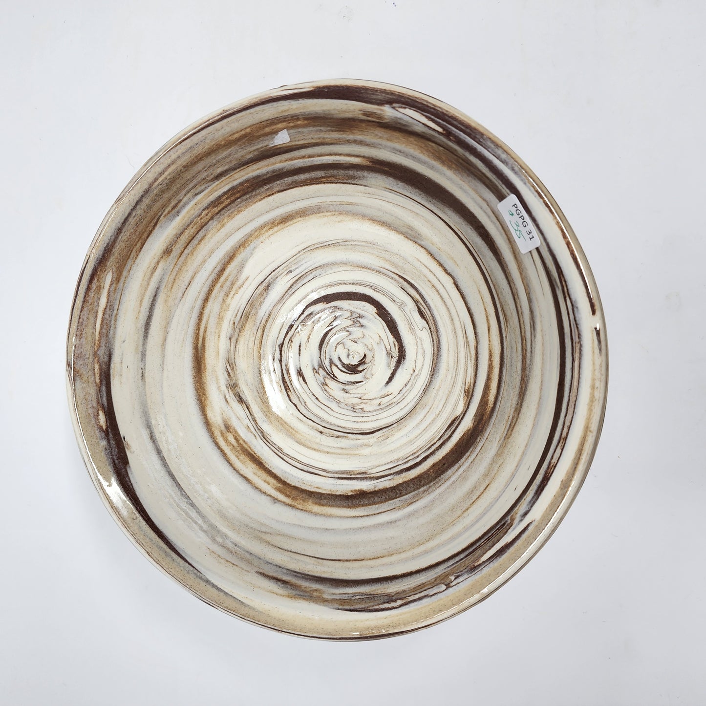 Brown White Swirl Small Bowls