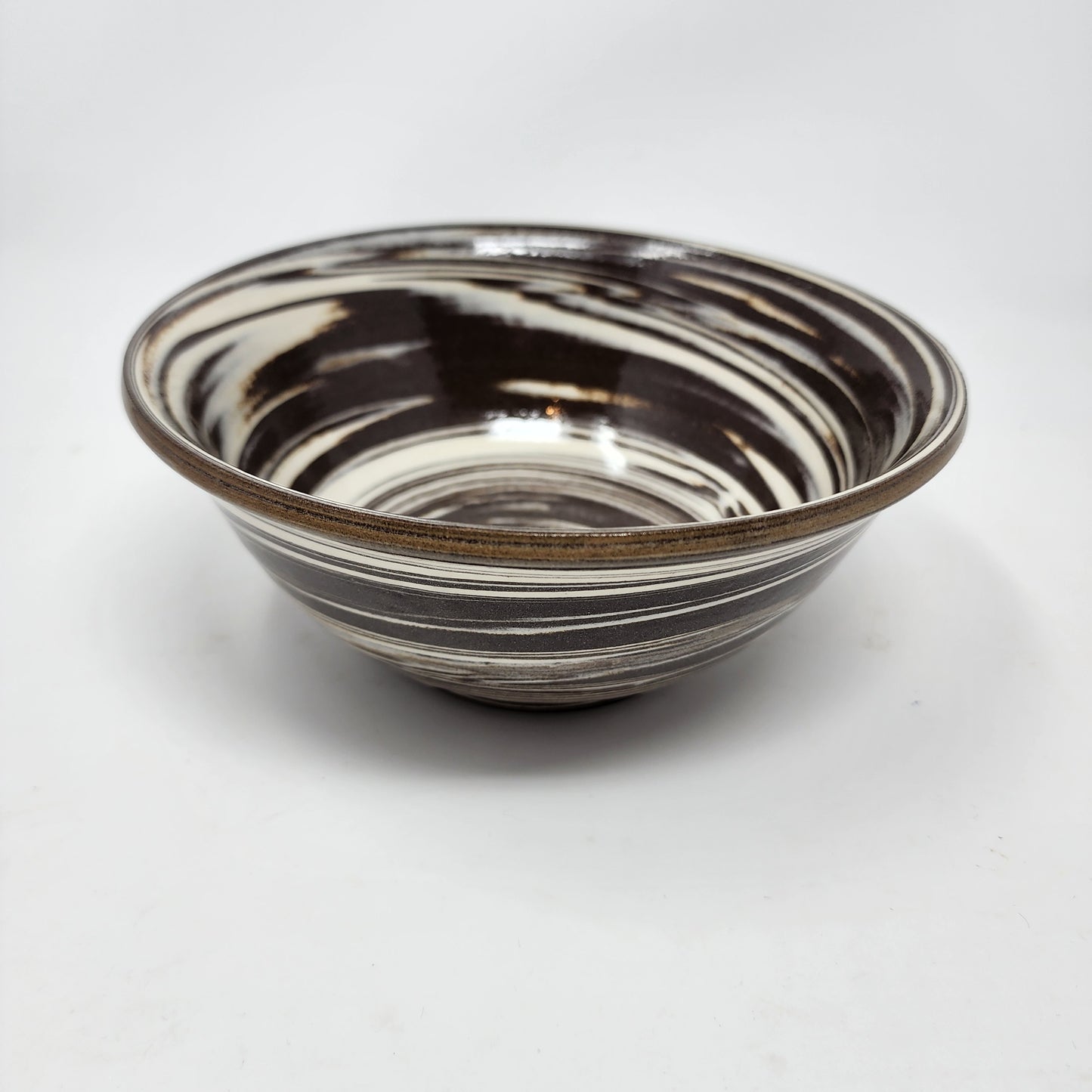 Brown White Swirl Small Bowls