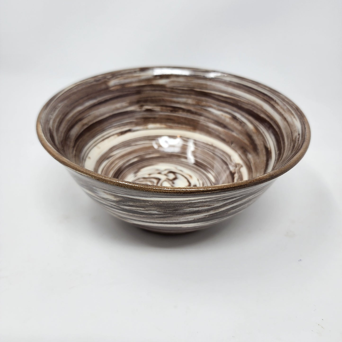 Brown White Swirl Small Bowls