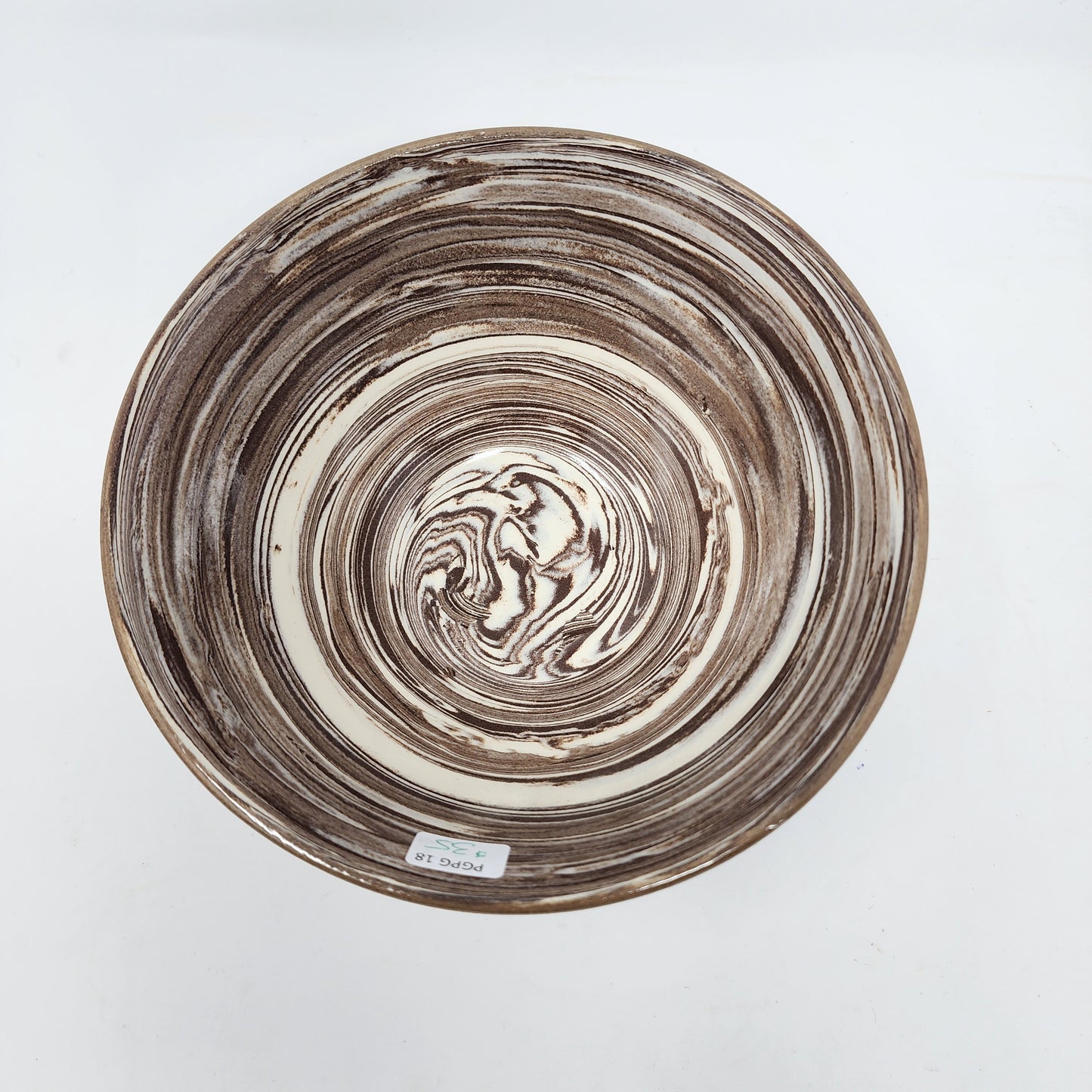 Brown White Swirl Small Bowls