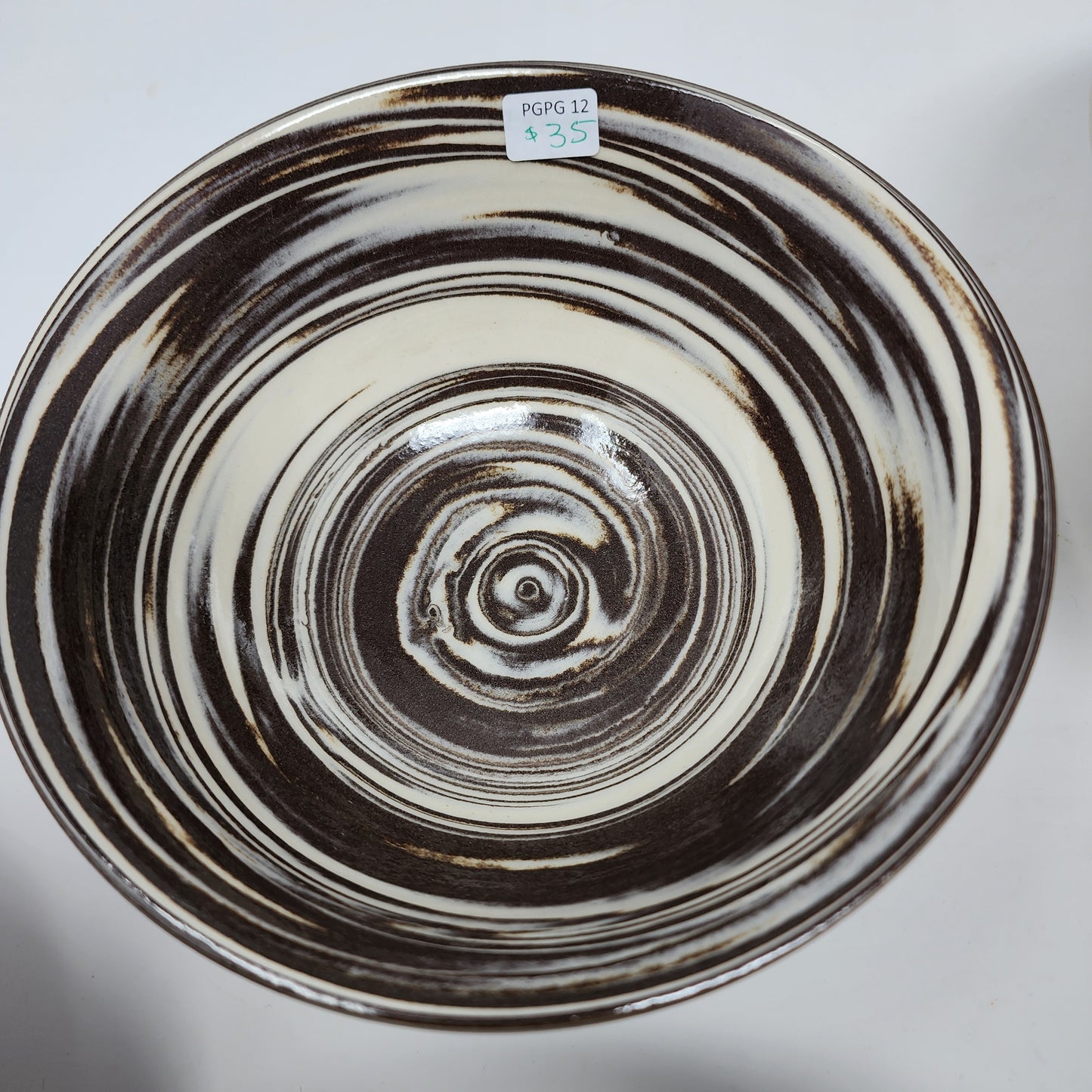 Brown White Swirl Small Bowls