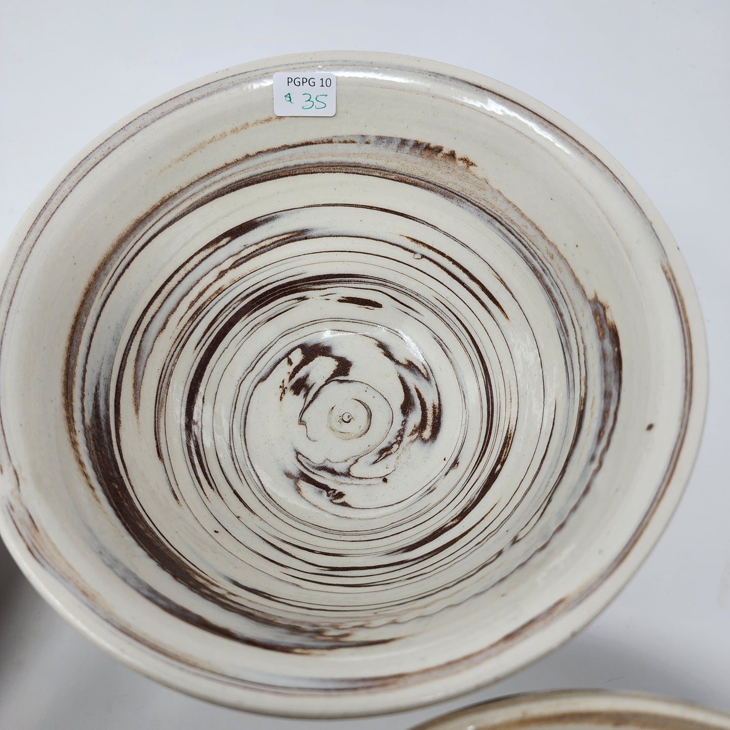 Brown White Swirl Small Bowls