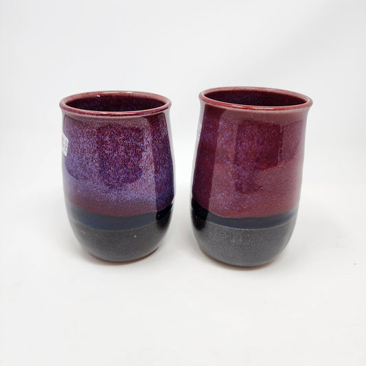 Red with Blue Lumination Tumblers