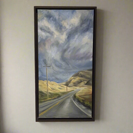 Cache Creek Oil Painting