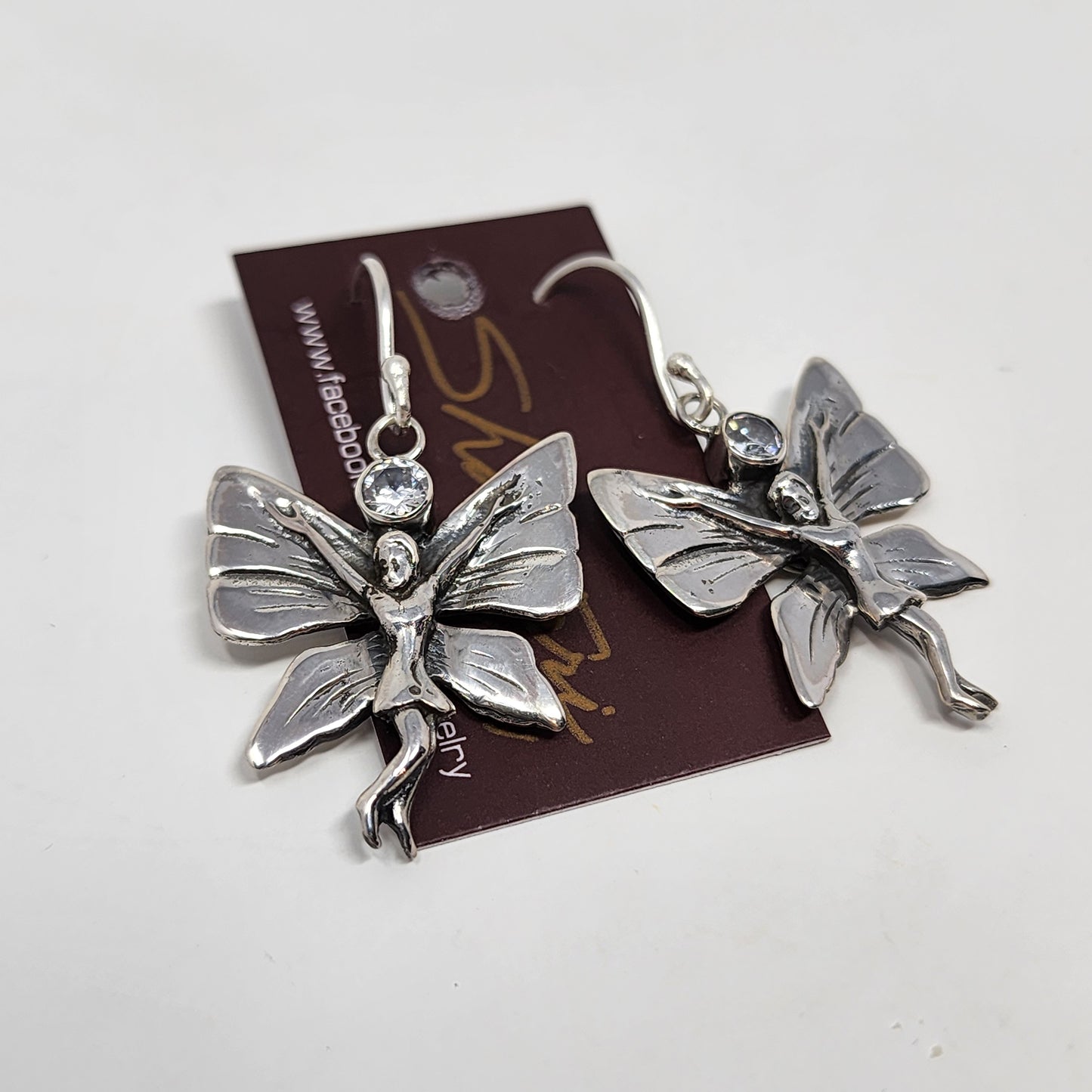 Silver Fairy Earrings