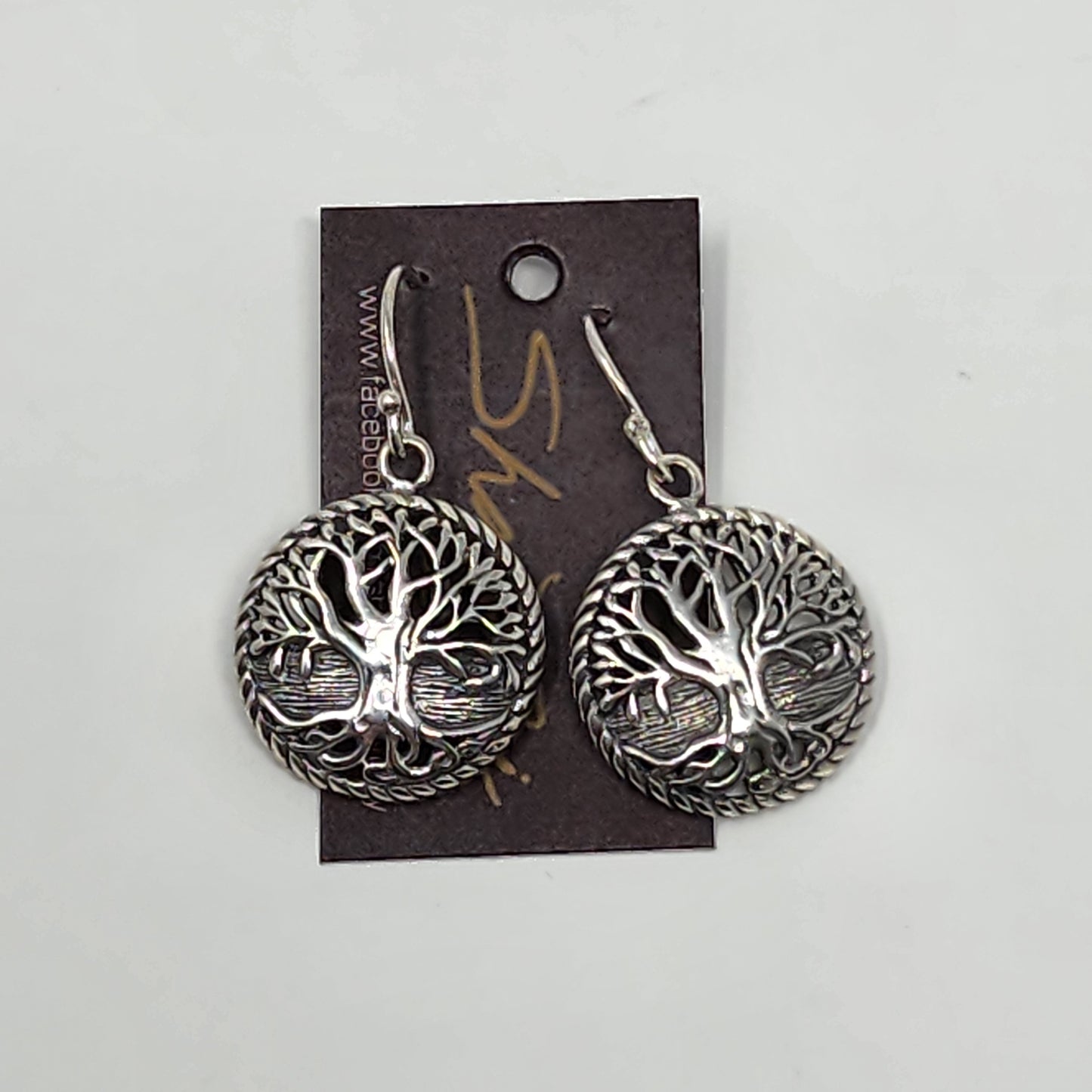 Woven Tree of Life Earrings