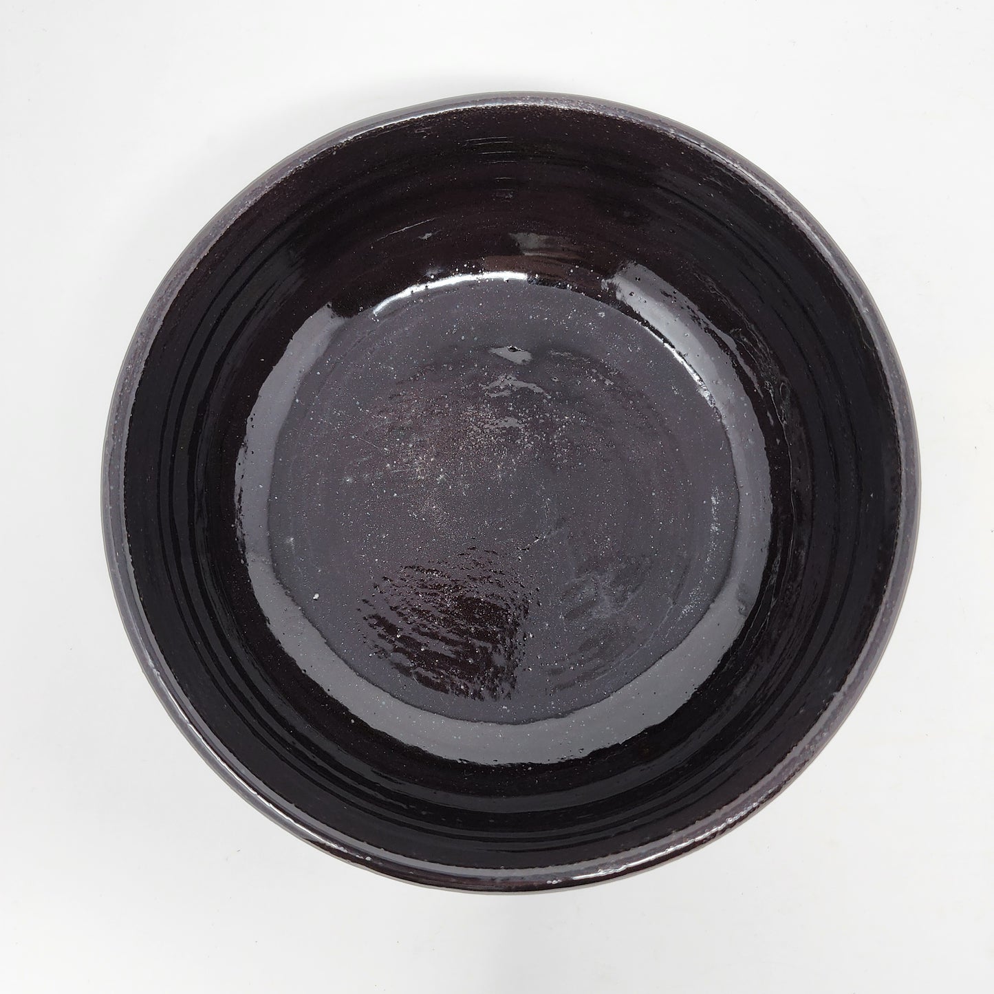 Fish Bone Bowl with Black Glaze