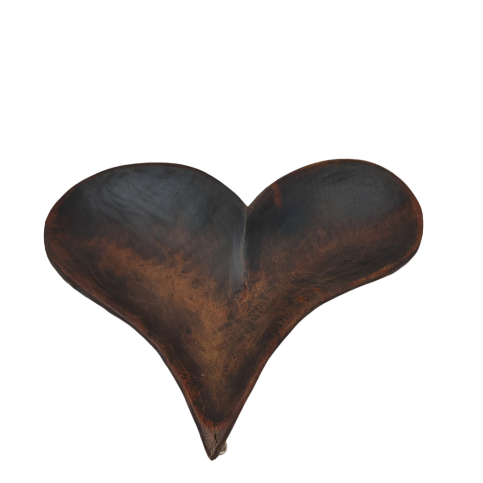 Bowl - Dark Cedar Heart