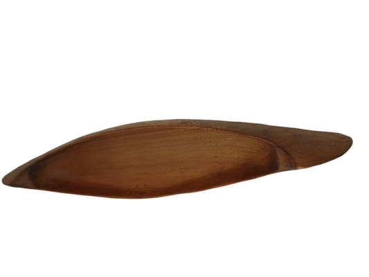 Large Alpine Cedar Canoe - Serving Platter