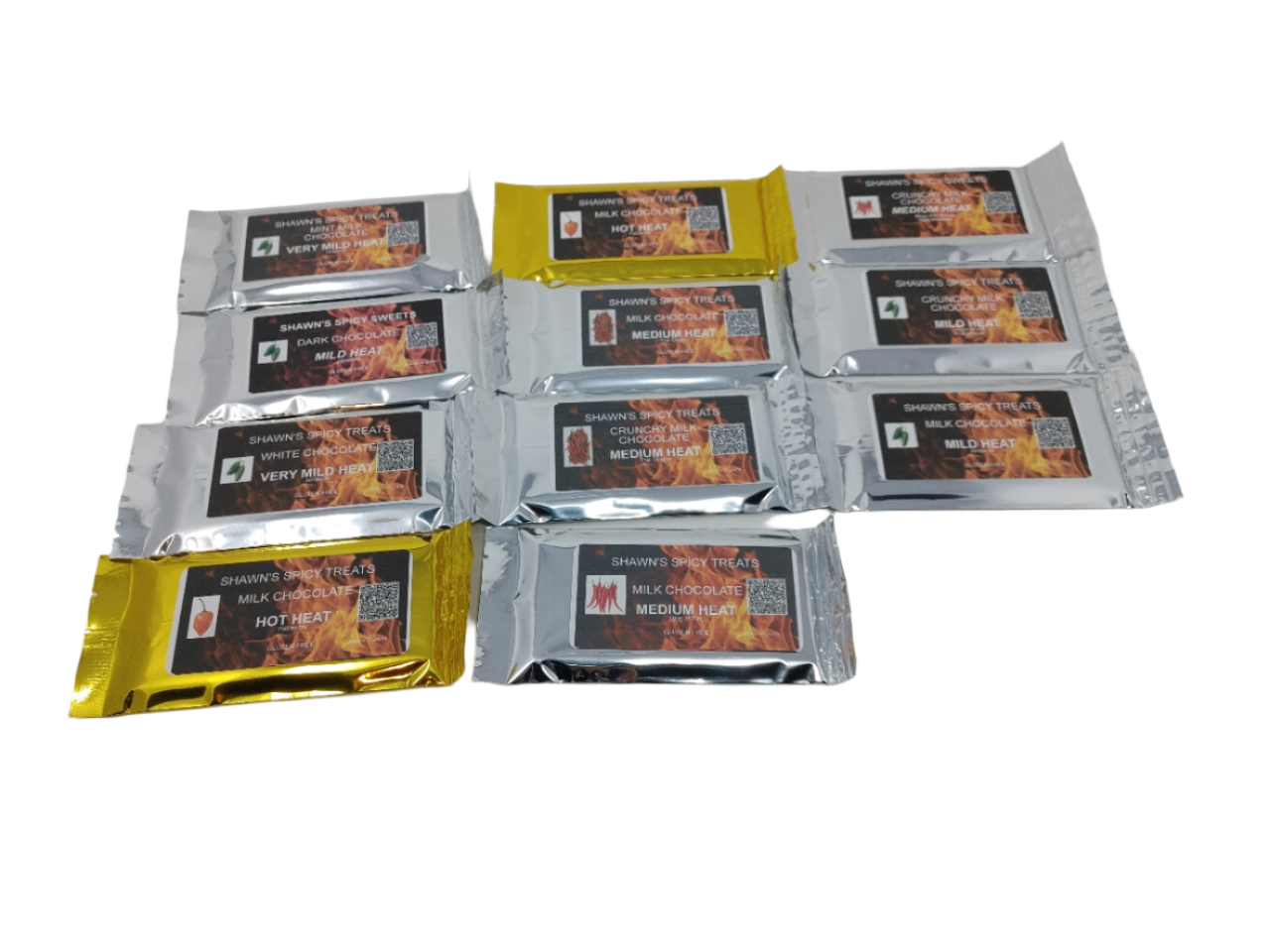 Shawn's Spicy Chocolate Bars