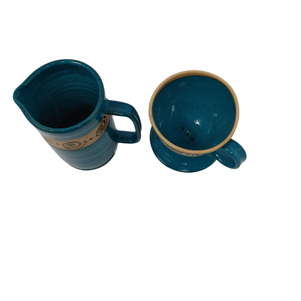 Coffee Carafe And Coffee Pour Over