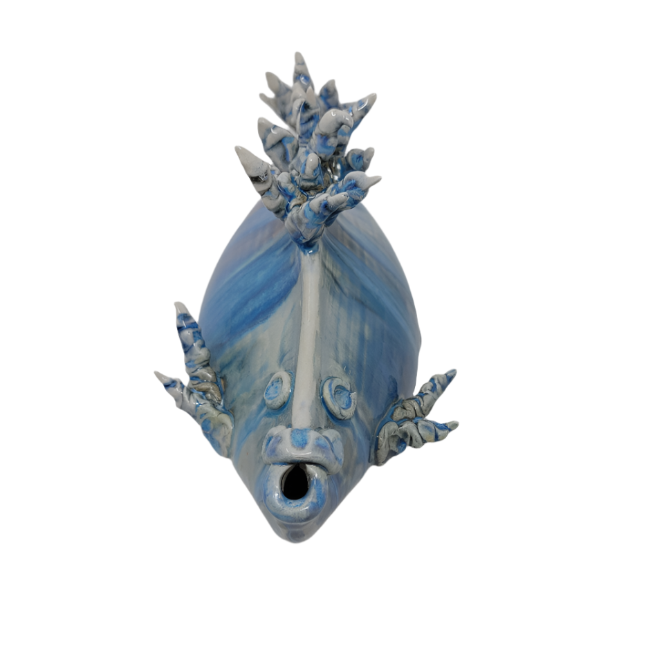 Soda Fired Fish-Rutile