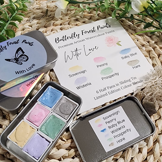 With Love Palette handmade  Paints