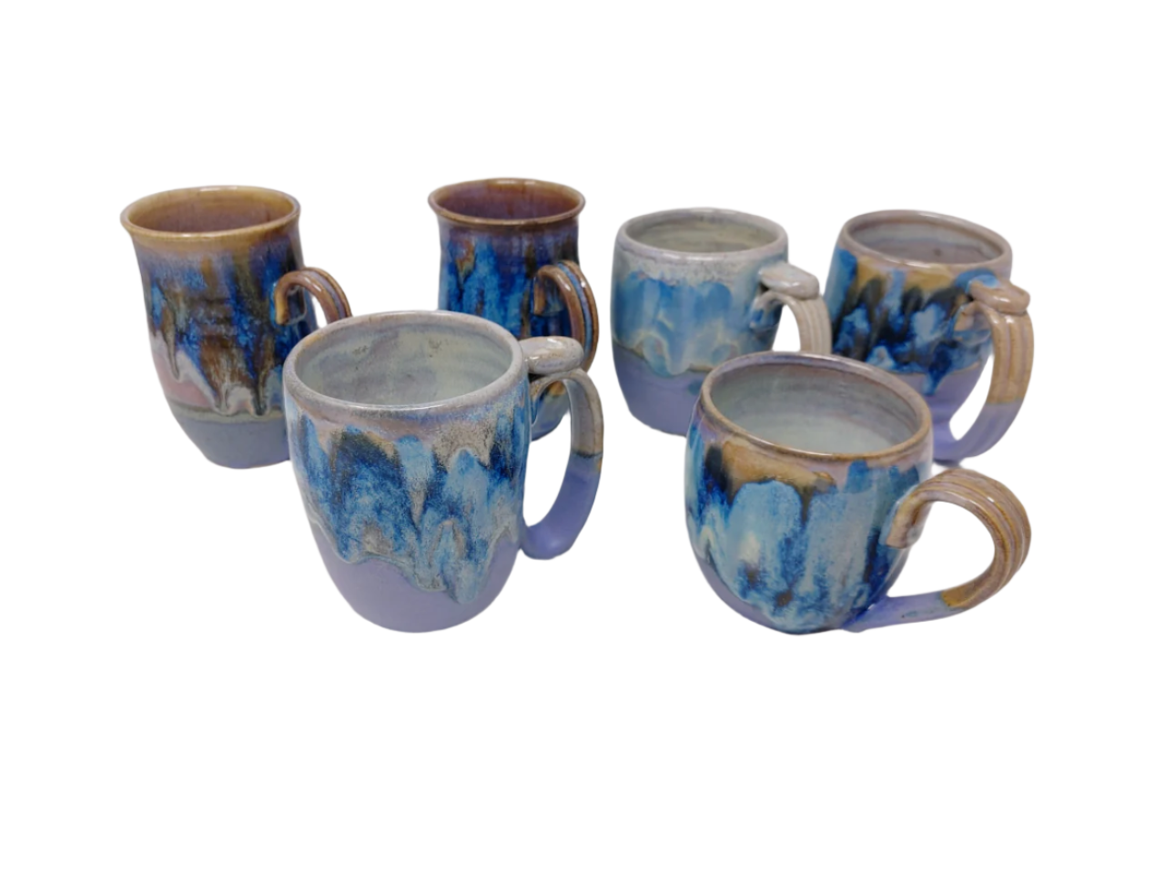 Periwinkle Dribbles Mug