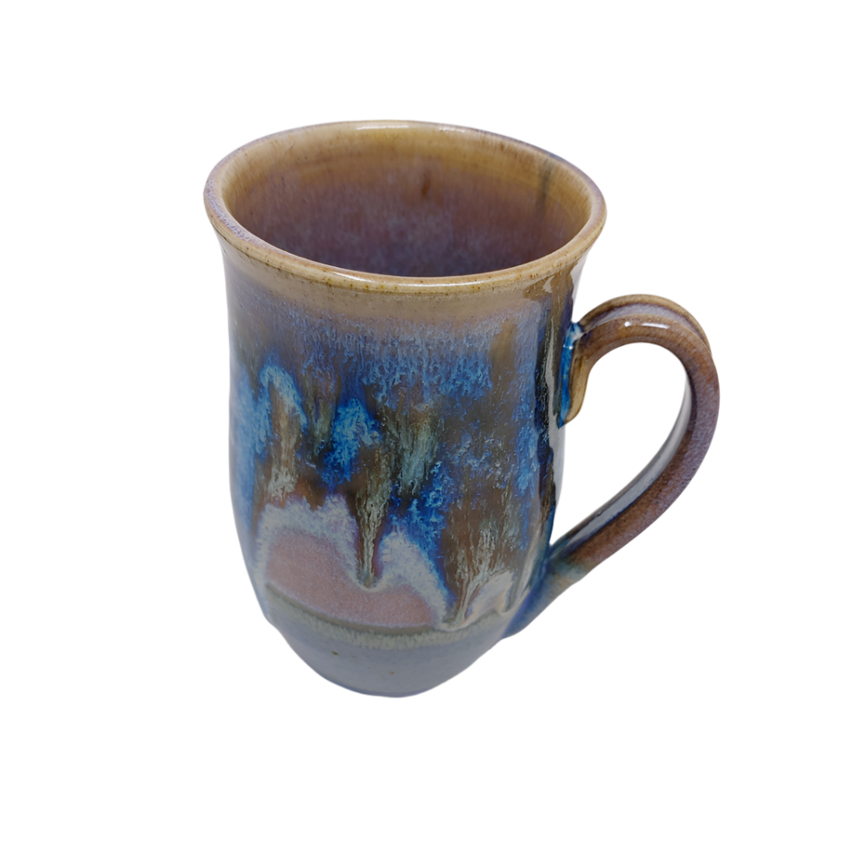 Periwinkle Dribbles Mug
