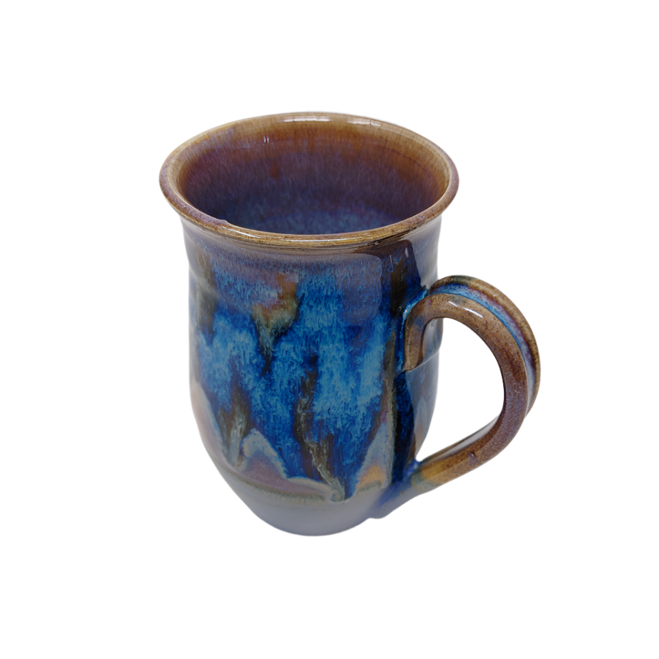 Periwinkle Dribbles Mug
